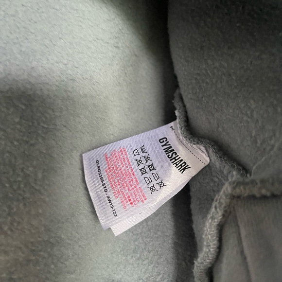 Gymshark Cropped Teal Hoodie - Picture 7 of 7